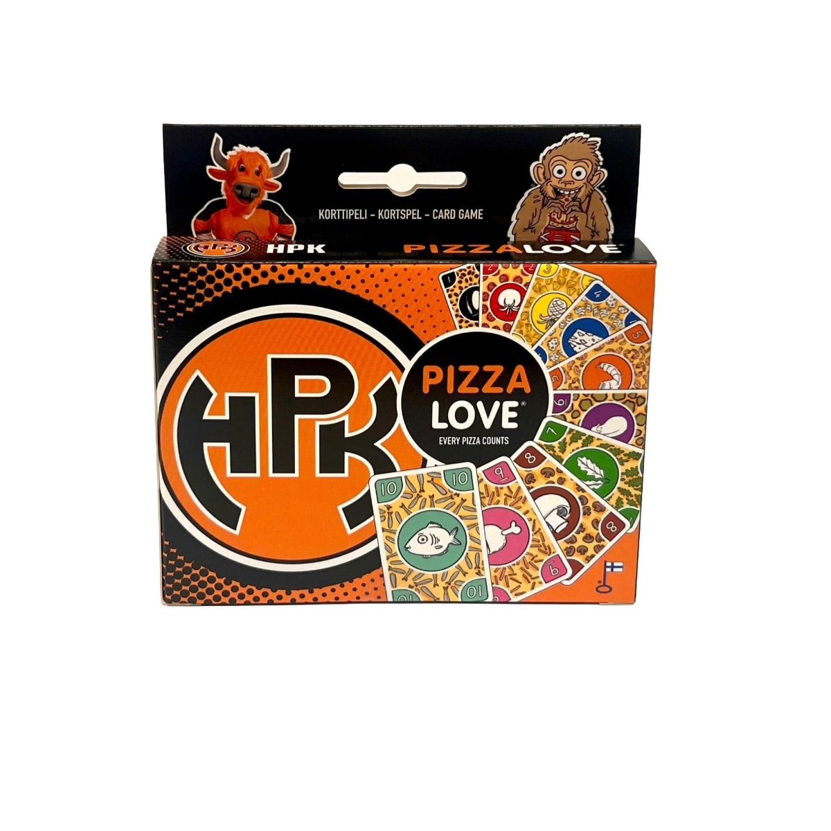 HPK Pizza love-korttipeli