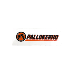 autotarra Pallokerho-tekstillä ja HPK-logolla